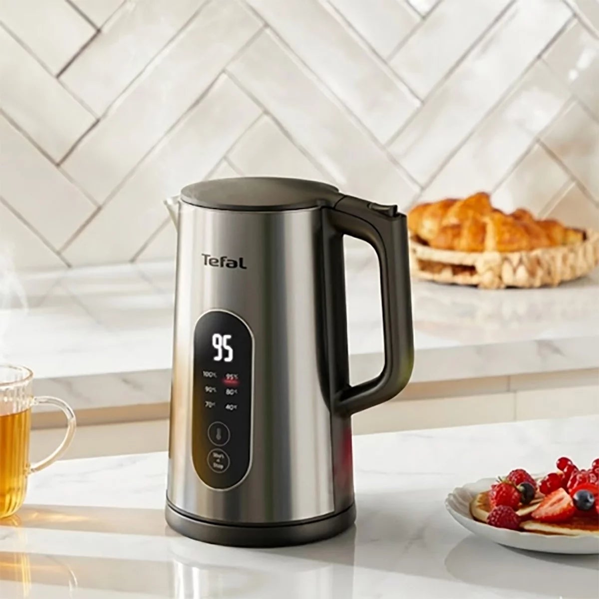 Tefal TF65ADG Selection Kettle & Toaster in Inox, view 2
