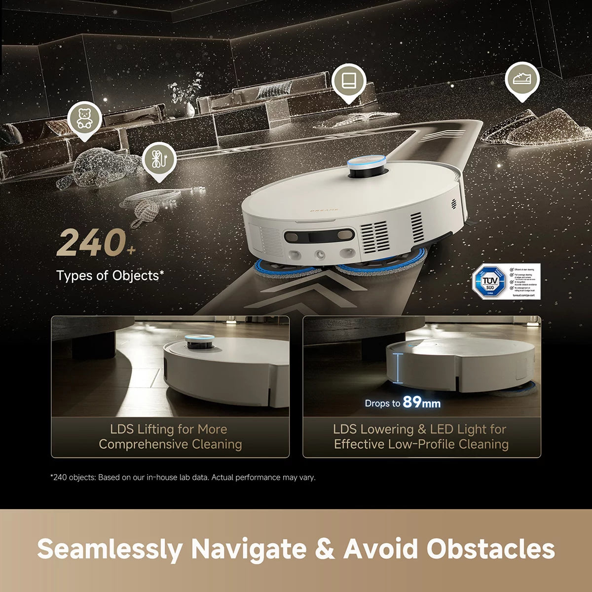 Dreame RLX95CE Matrix10 Ultra Robotic Vacuum Cleaner & Mop