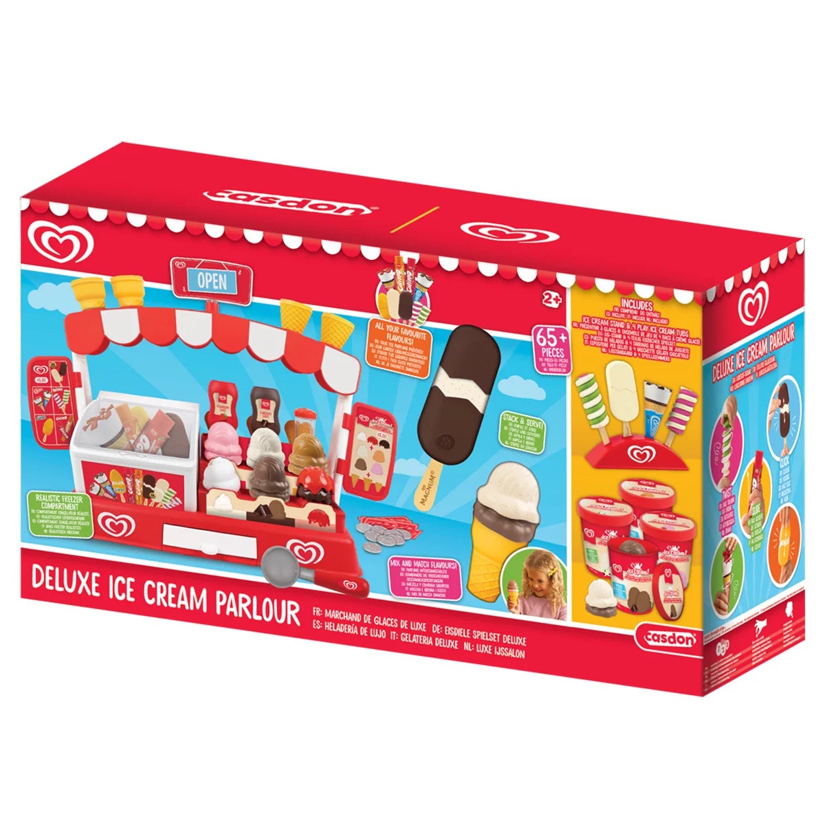 Casdon Deluxe Ice Cream Parlour Playset (3+ Years), view 2
