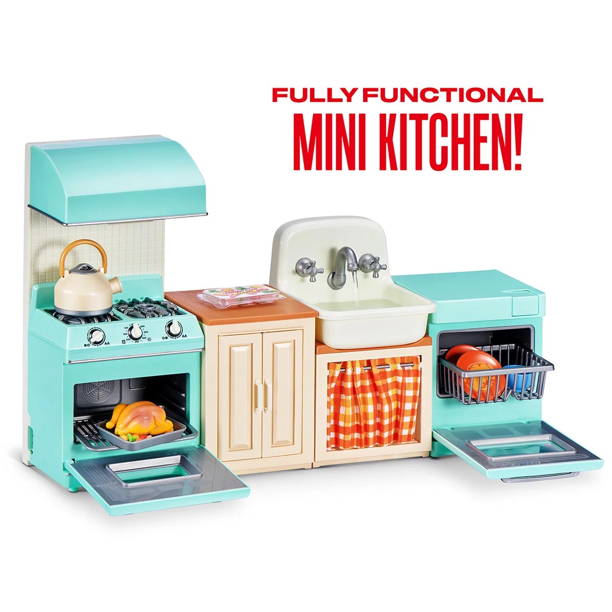 Mini Brands Kitchen Playset with Mixer and Blender (6+ Years), view 3