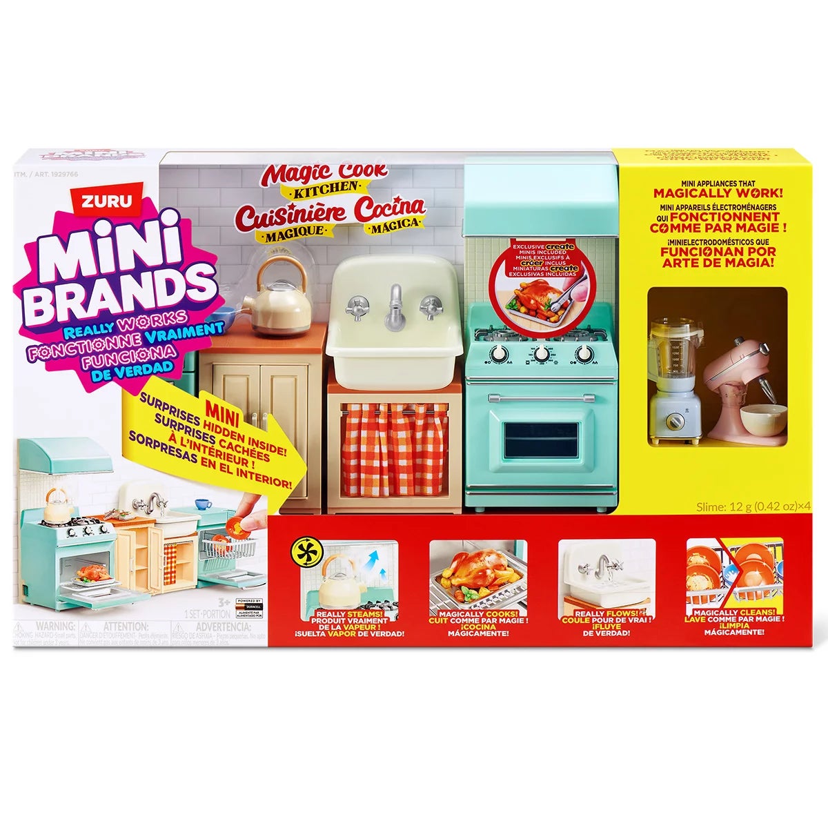 Mini Brands Kitchen Playset with Mixer and Blender (6+ Years), view 2