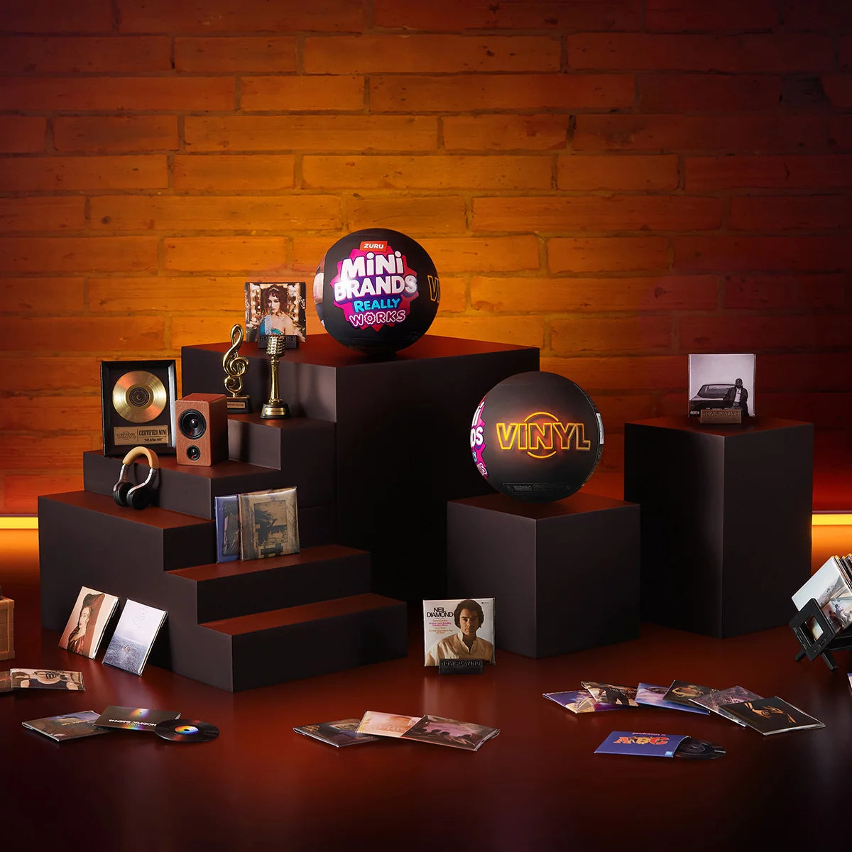 Mini Brands Really Works Vinyl Bundle Series 1 by ZURU (3+ Years)