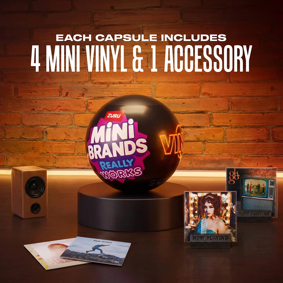 Mini Brands Really Works Vinyl Bundle Series 1 by ZURU (3+ Years)
