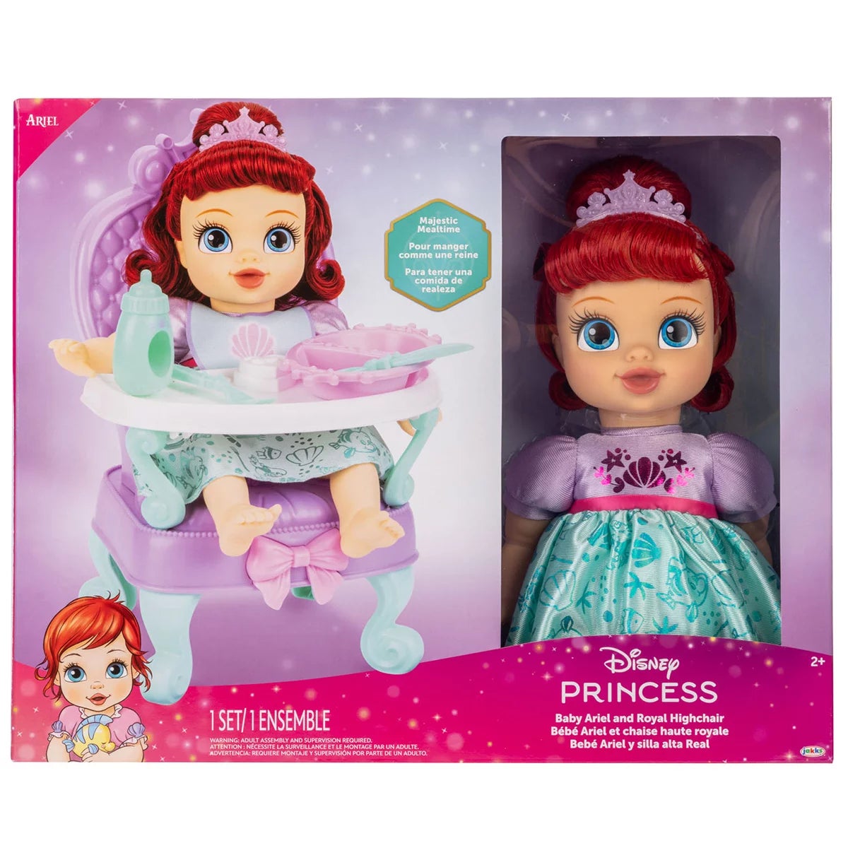 Disney Princess Baby Doll & Highchair Assortment (2+ Years), view 2