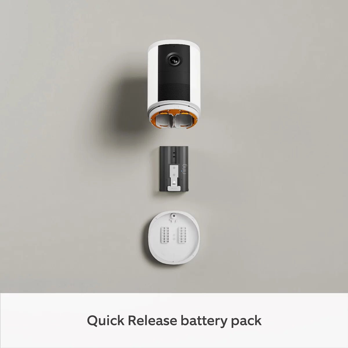 Ring Spotlight Cam (2nd Gen) - Battery White Security Camera