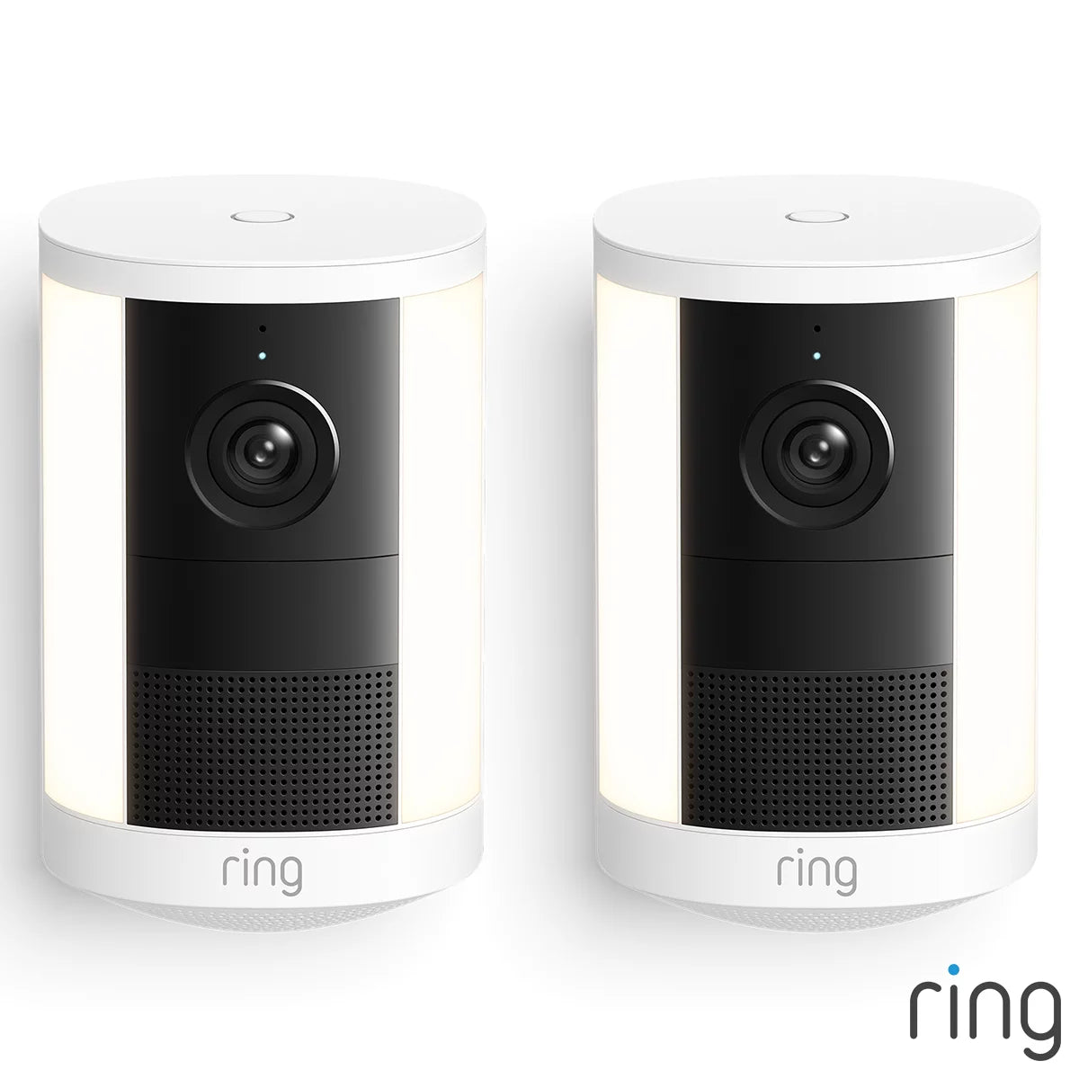 Ring Spotlight Cam (2nd Gen) - Battery White Security Camera