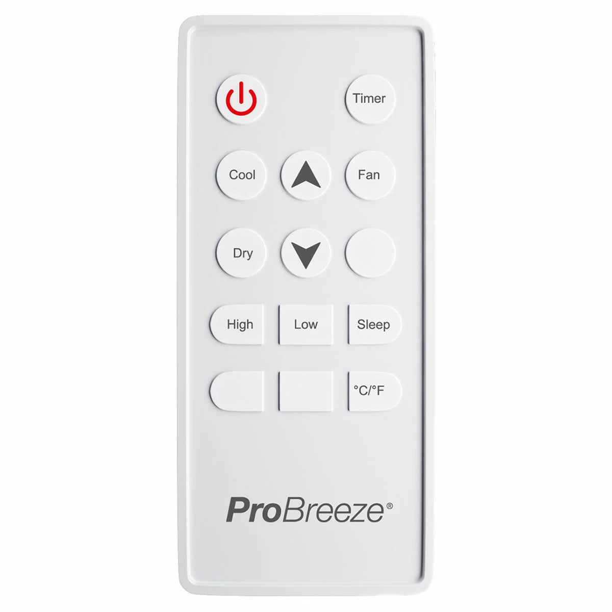 Pro Breeze 9k BTU 3 in 1 Smart Air Conditioner in White, view 7