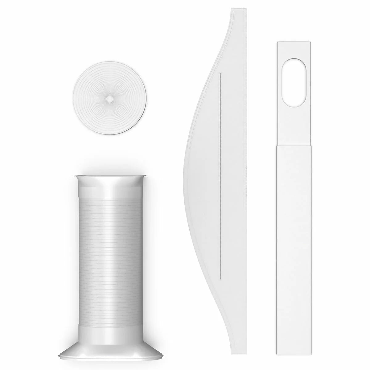 Pro Breeze 9k BTU 3 in 1 Smart Air Conditioner in White, view 8