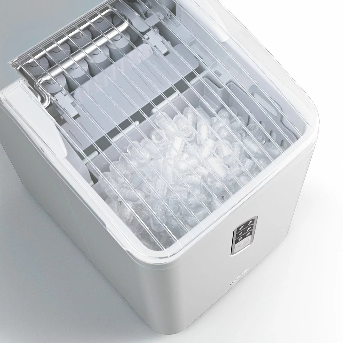 Pro Breeze 2L Countertop 15kg Ice Cube Maker in White