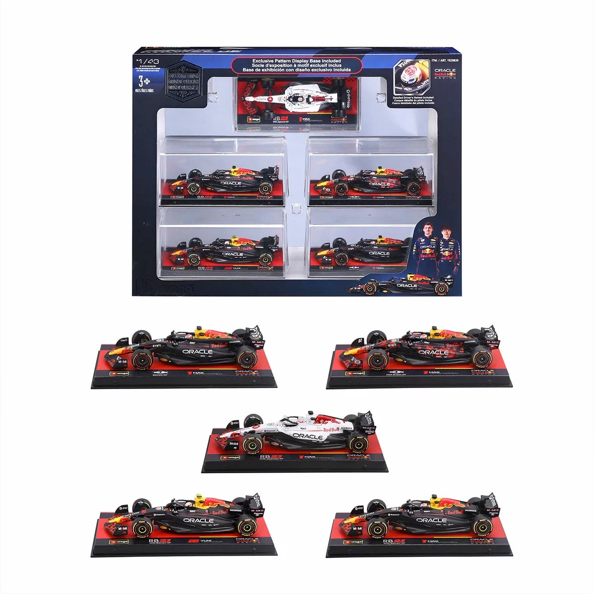 1:43 Formula 1 Racing Cars 5 Pack Assortment (3+ Years), view 17