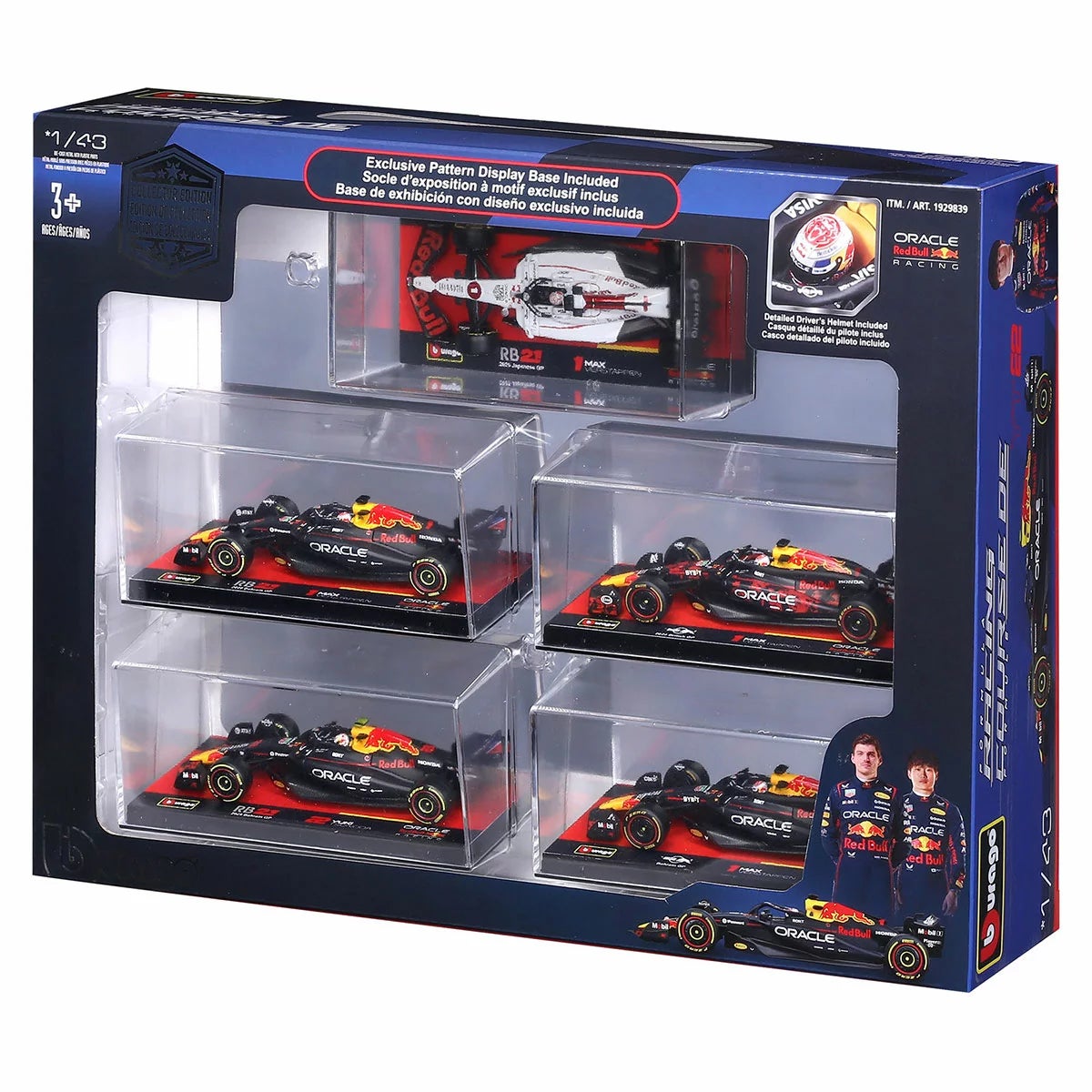 1:43 Formula 1 Racing Cars 5 Pack Assortment (3+ Years), view 21