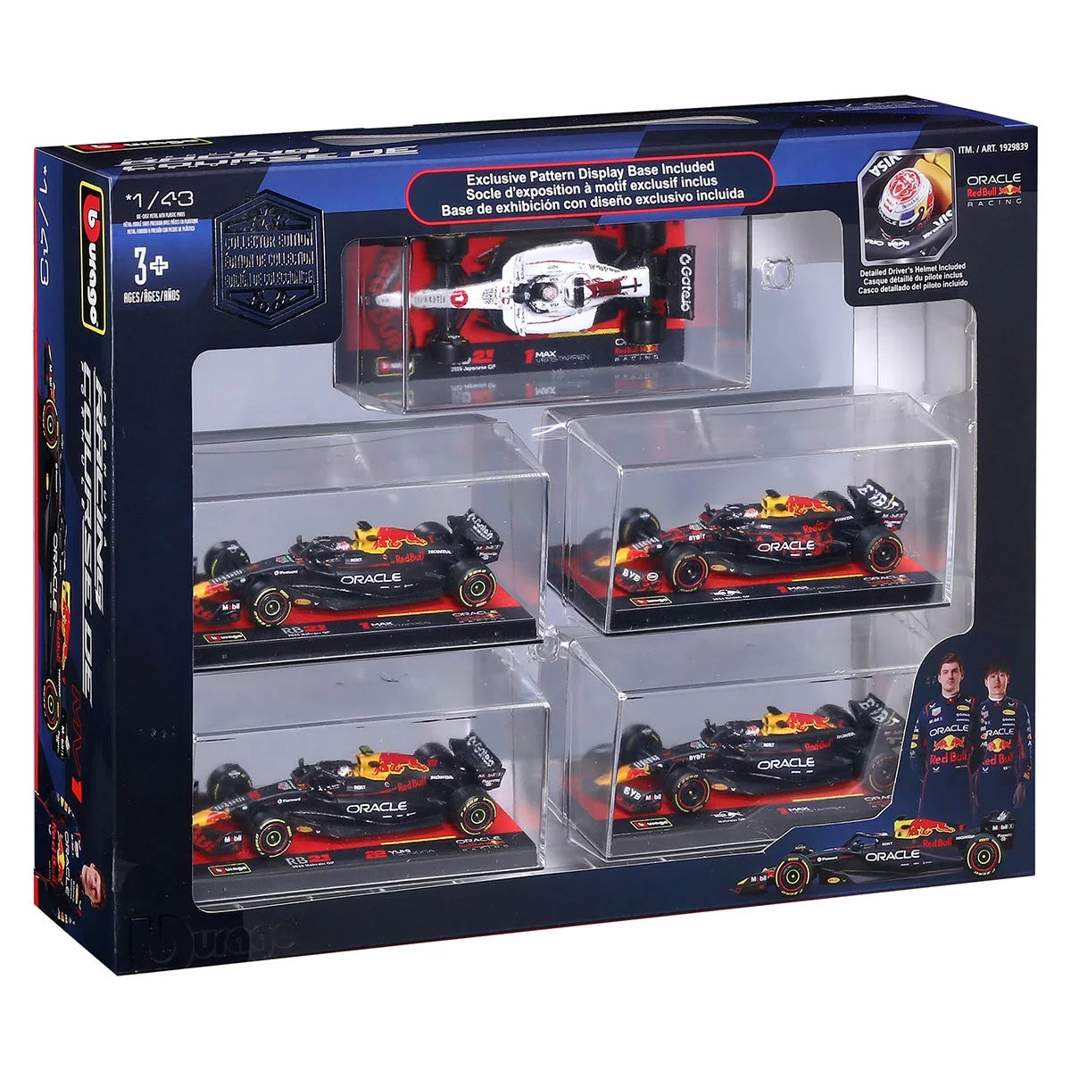 1:43 Formula 1 Racing Cars 5 Pack Assortment (3+ Years), view 20