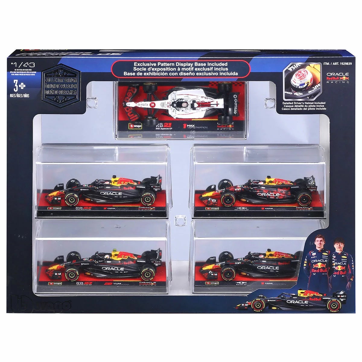 1:43 Formula 1 Racing Cars 5 Pack Assortment (3+ Years), view 19