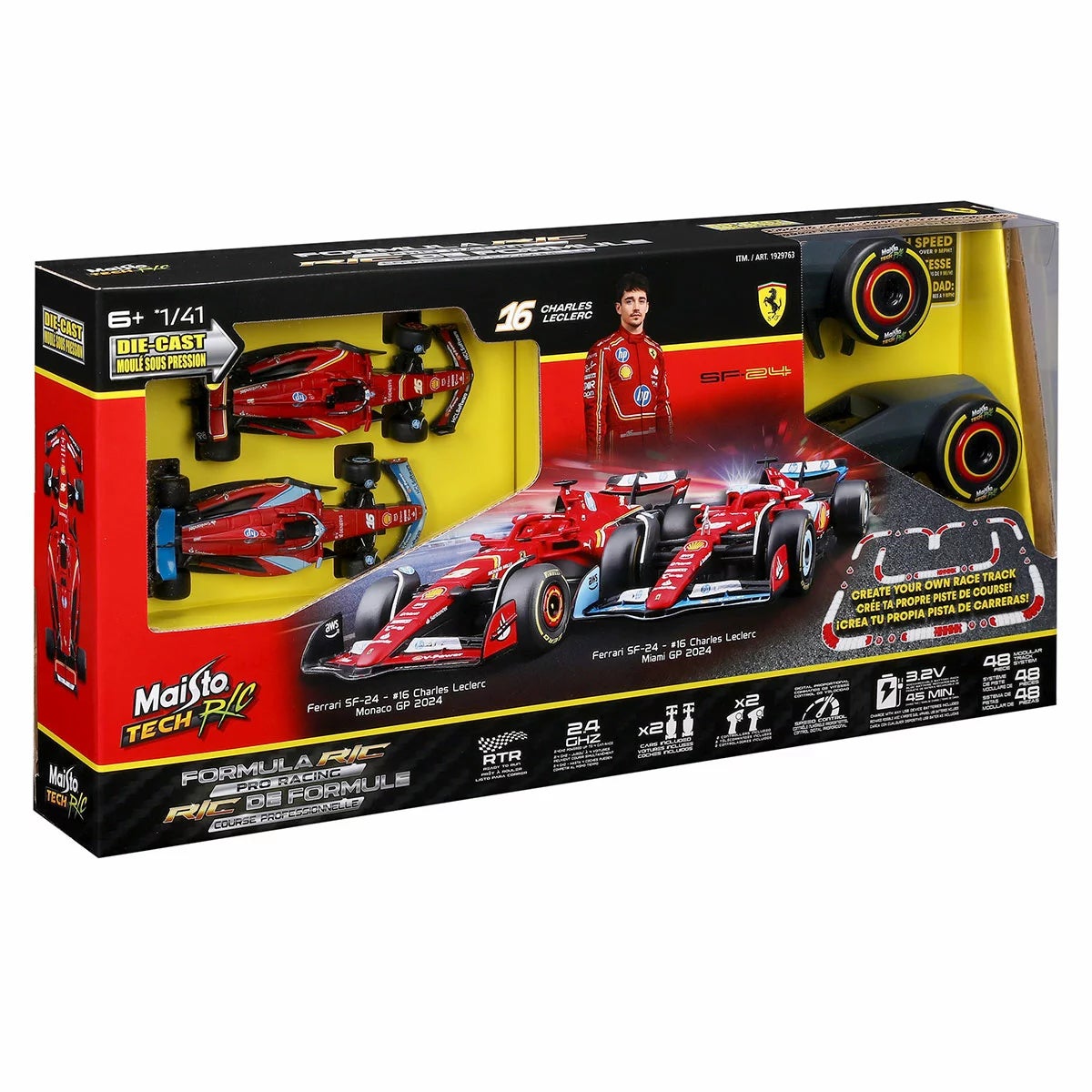 1:41 Formula Racing 2 Pack with 48-piece Track Assortment (6+ Years), view 7