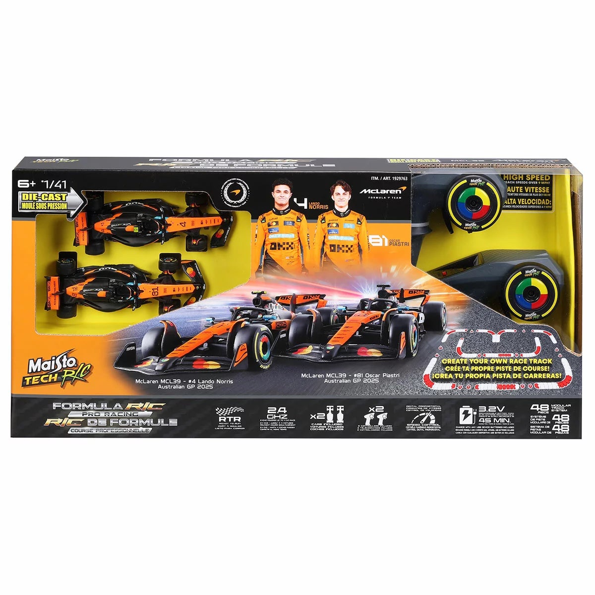 1:41 Formula Racing 2 Pack with 48-piece Track Assortment (6+ Years), view 11