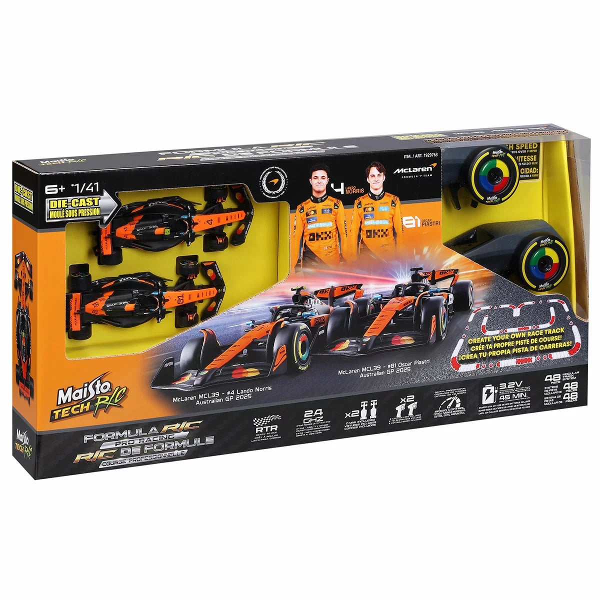 1:41 Formula Racing 2 Pack with 48-piece Track Assortment (6+ Years), view 12