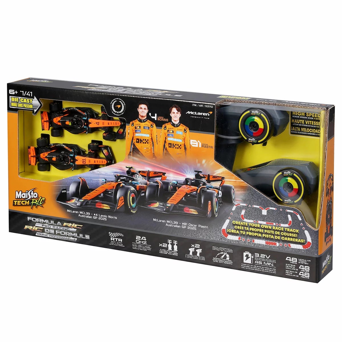 1:41 Formula Racing 2 Pack with 48-piece Track Assortment (6+ Years), view 13