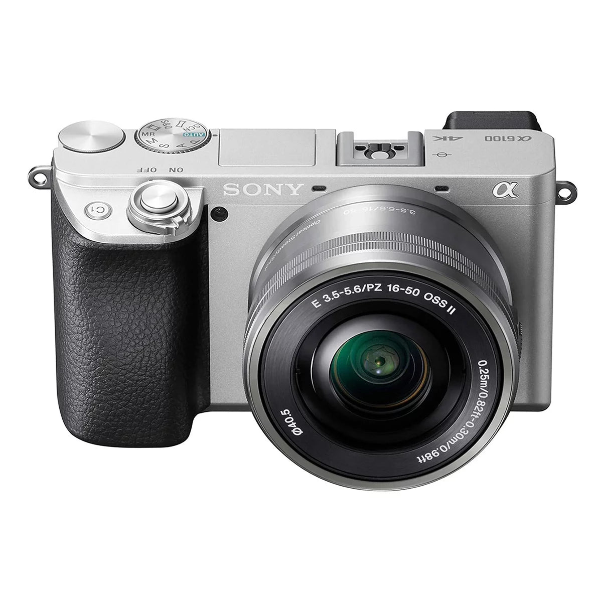 Sony Alpha A6100 Mirrorless Camera Kit, 16-50mm Zoom Lens