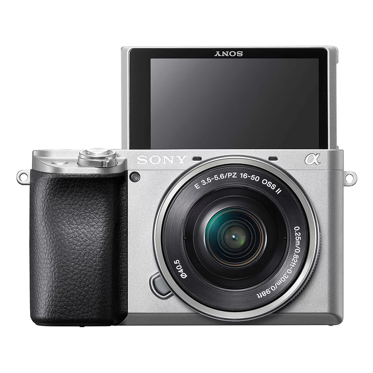 Sony Alpha A6100 Mirrorless Camera Kit, 16-50mm Zoom Lens