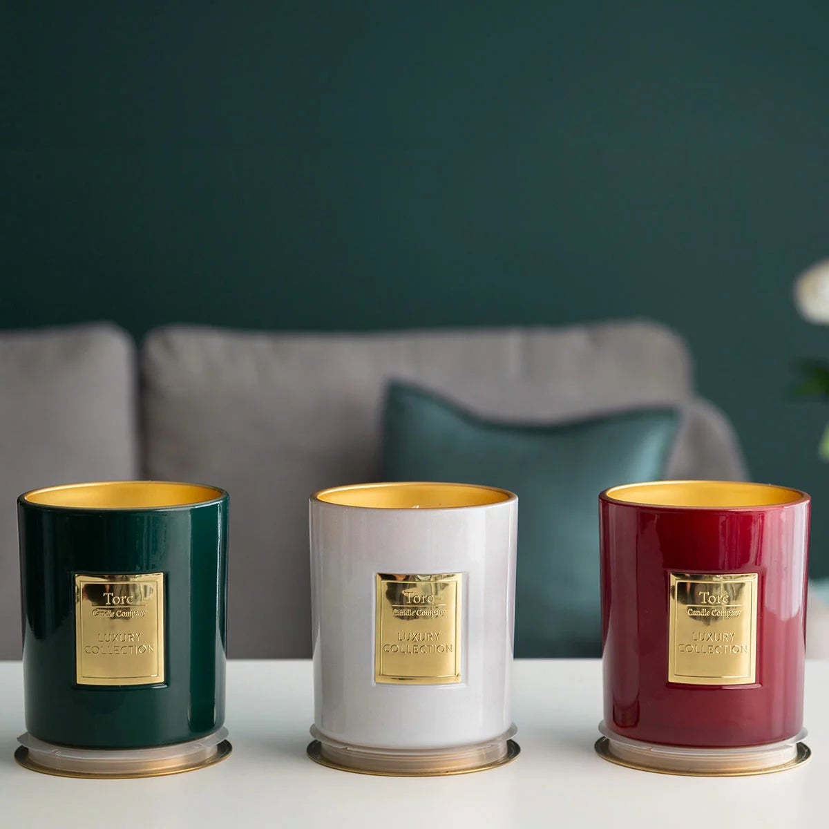 Torc Candles, 3 Pack in 2 Fragrances, view 2