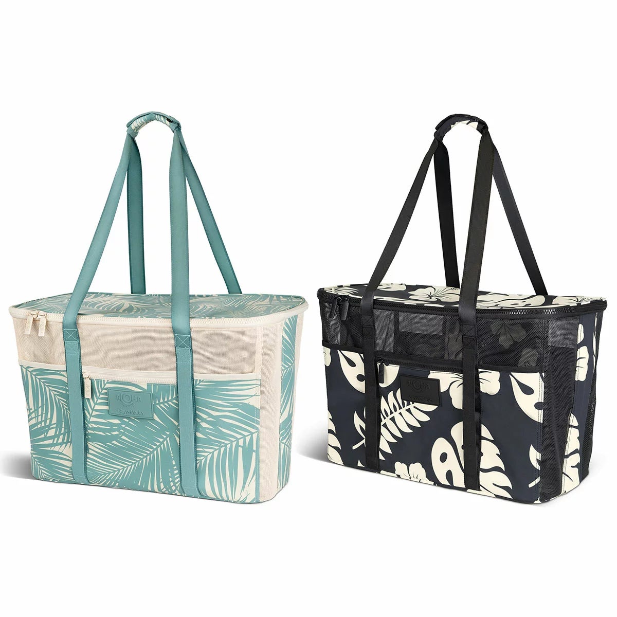 Aloha + CleverMade Collapsible Beach Tote in Two Colours