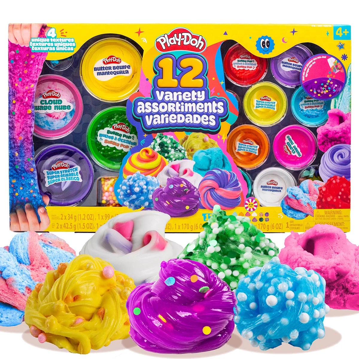PlayDoh 12 Mega Variety Assortment - Slime / Sand (3+ Years), view 10