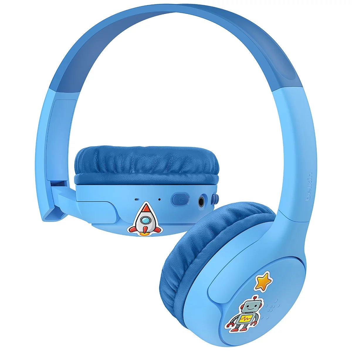 Belkin Soundform Mini 2 Wireless Kids Headphones with Travel Case, view 5