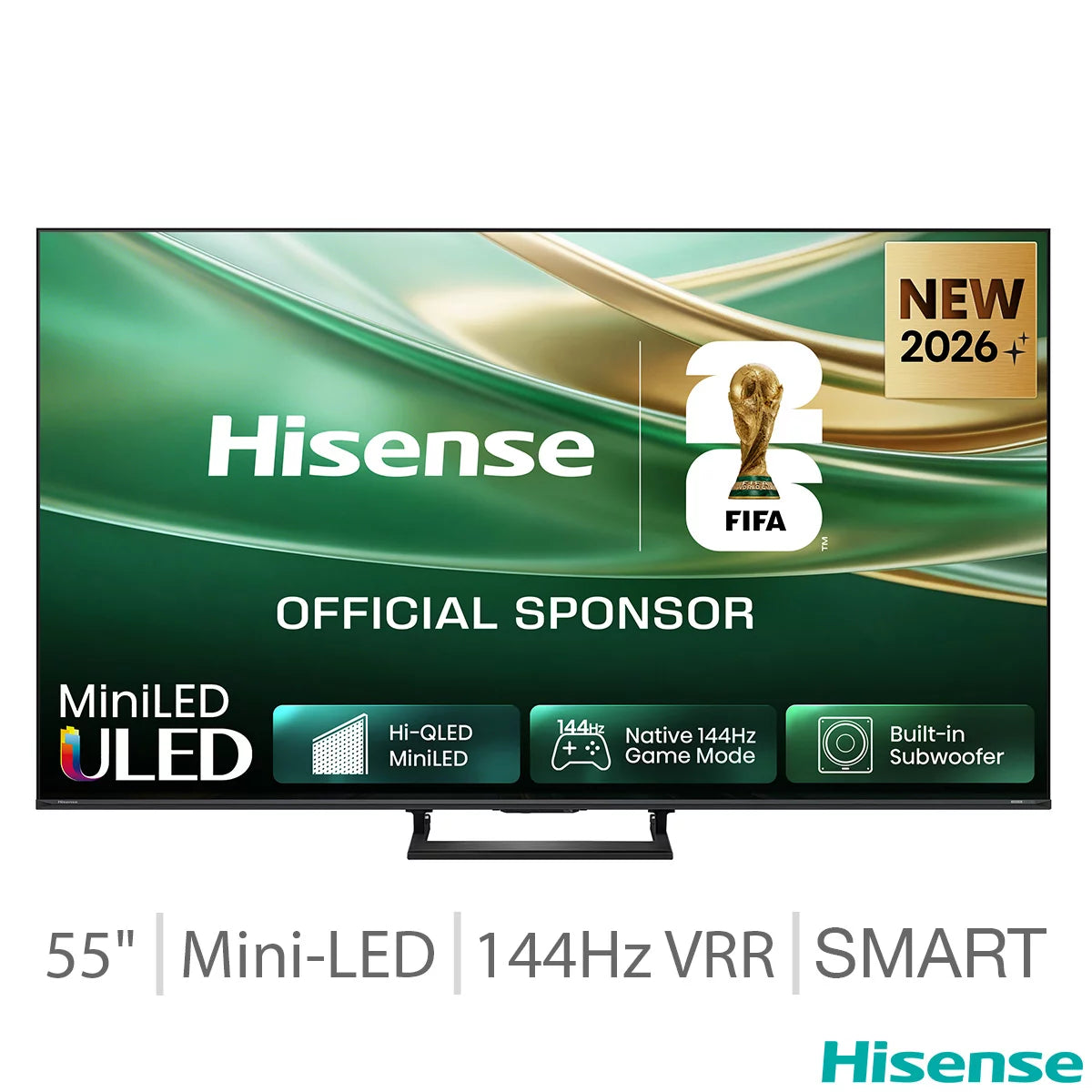 Hisense 55E8STUK 55 Inch Mini LED 4K UHD Smart TV