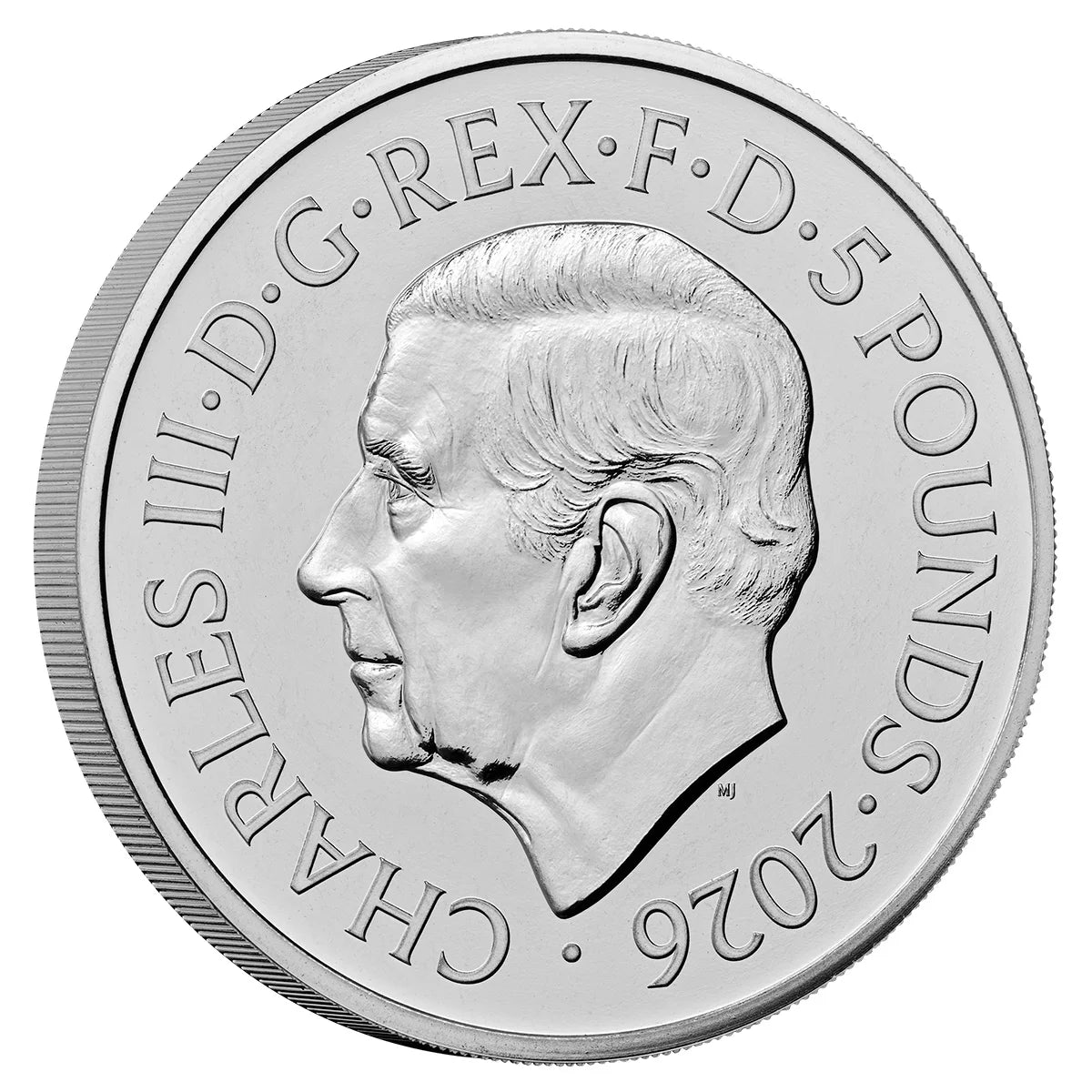 100th Anniversary of the Birth of Queen Elizabeth II 2026 UK £5 Silver Proof Coin, view 5
