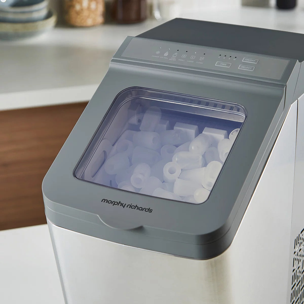 Morphy Richards FrostPro 15kg Bullet Ice Maker in Silver