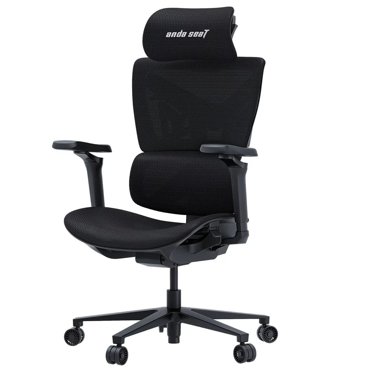 anda seaT X-Air Pro Mesh Gaming Chair, Black, view 3