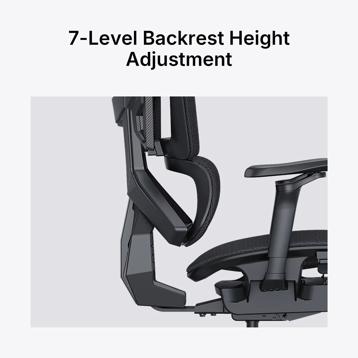 anda seaT X-Air Pro Mesh Gaming Chair, Black, view 5