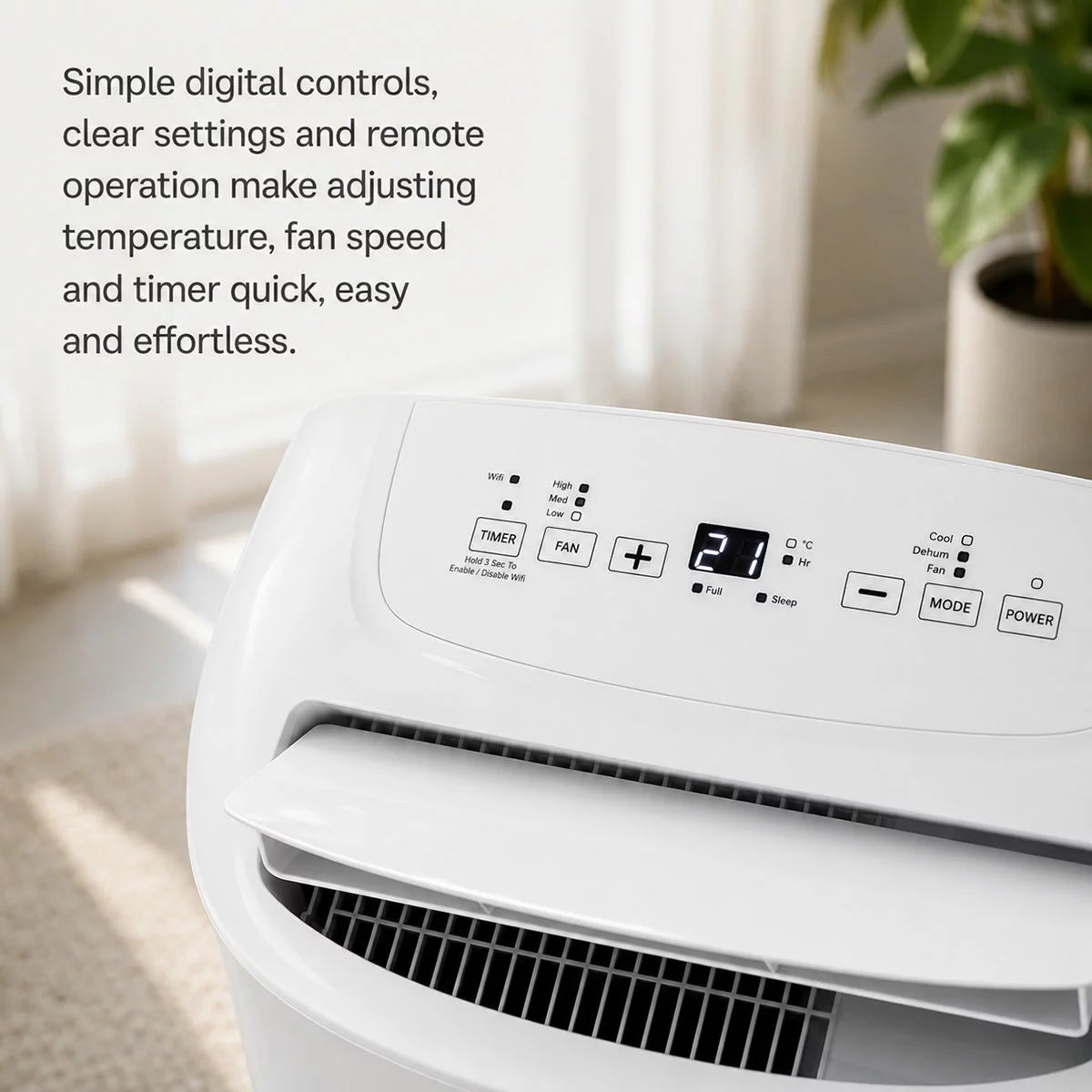 Wood's 18k WAC1804G Cortina XL Portable Air Conditioner, view 7