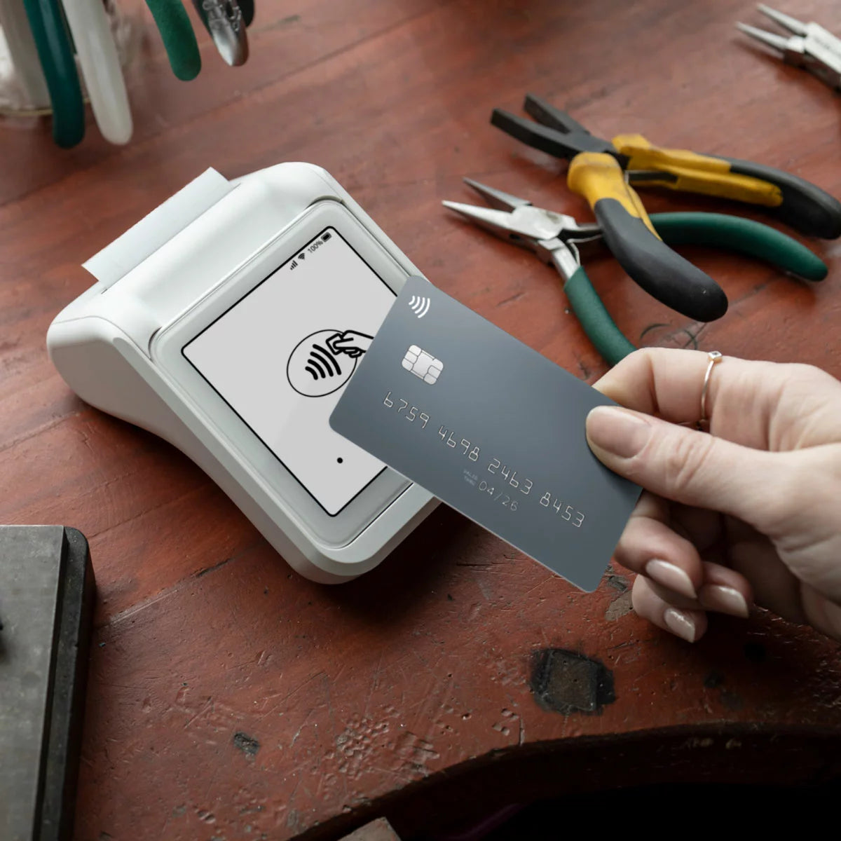 SumUp Solo Card Payment Terminal & Printer Kit, view 6