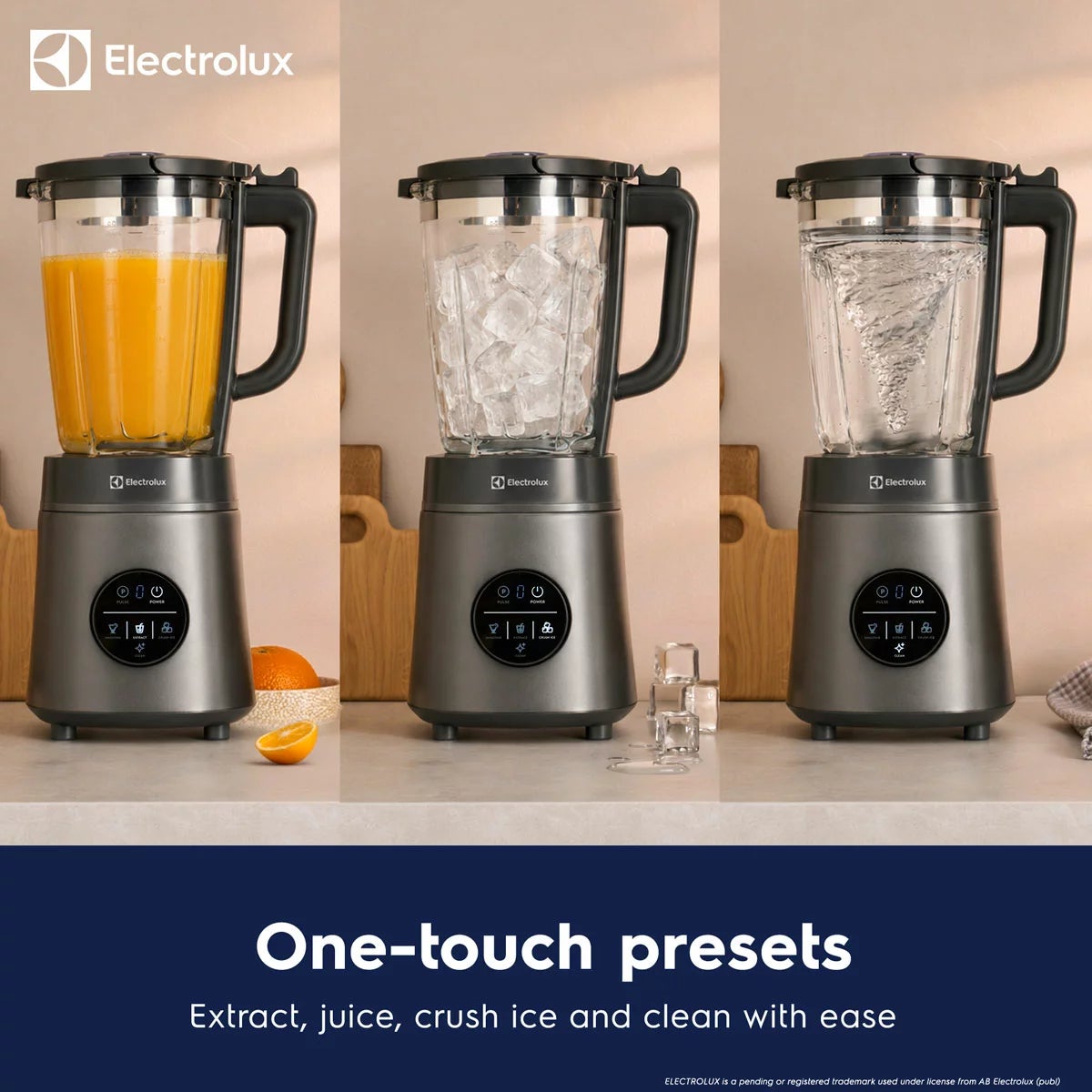 Electrolux SDA2877ELGRY 1400W Digital Blender With Grinder in Grey, view 3