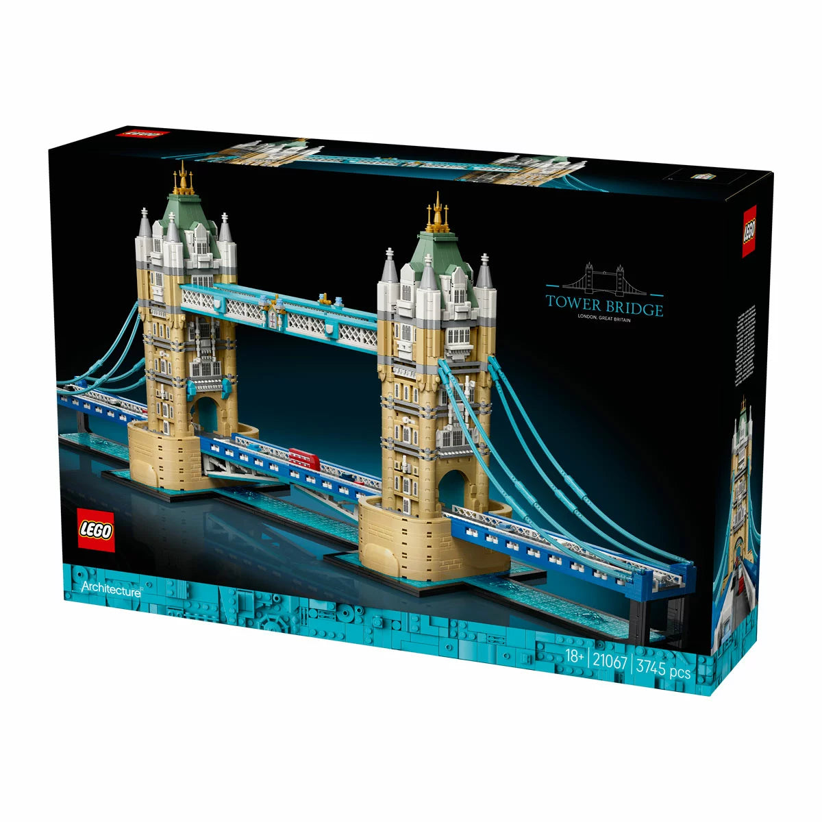 LEGO Architecture Tower Bridge - Model 21067 (18+ Years)