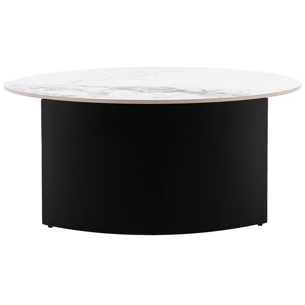 Gallery Marzio White Marble Coffee Table, view 5