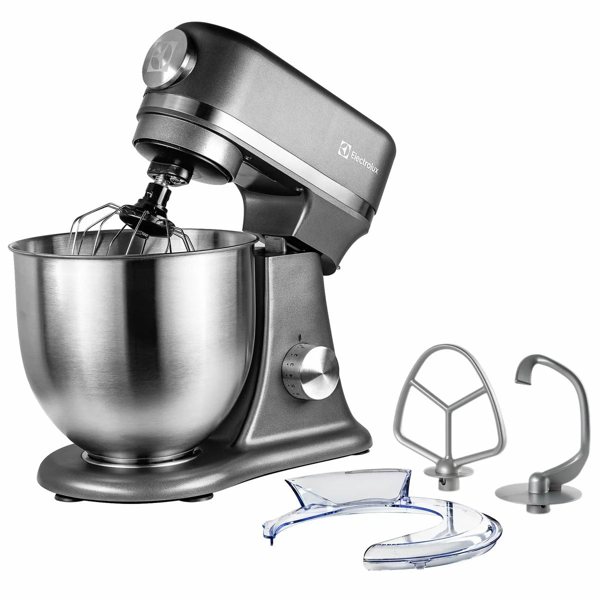 Electrolux SDA2842ELGRY 1600W Die-Cast 6.5L Stand Mixer in Grey