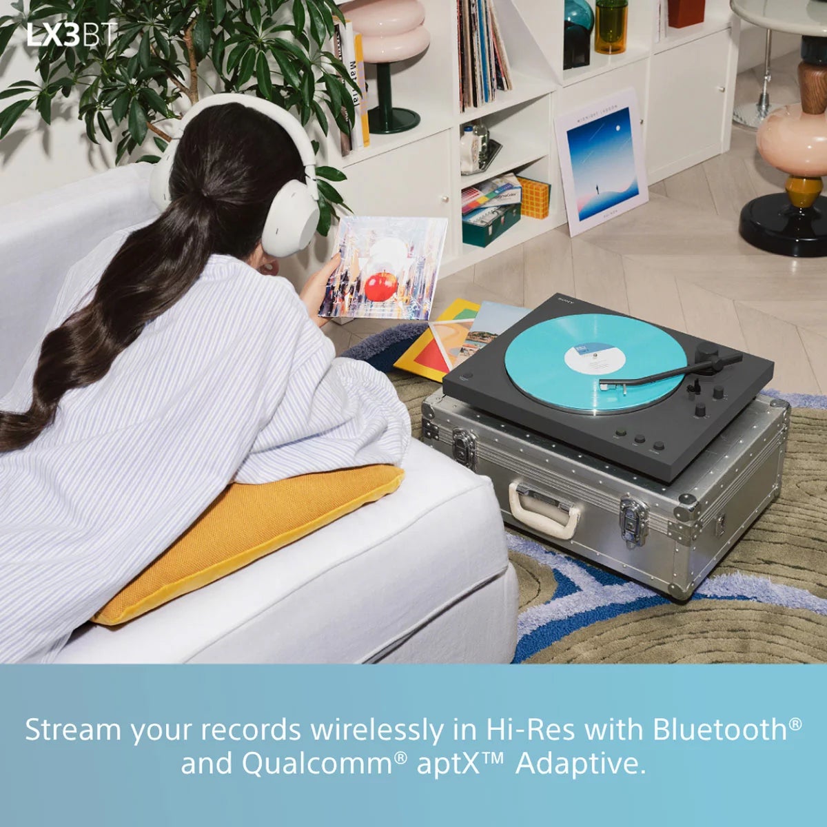 Sony PSLX3BT Bluetooth Turntable, view 4
