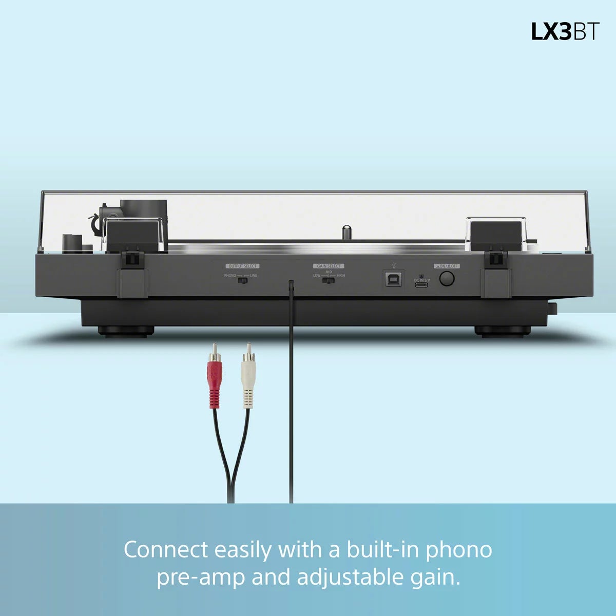 Sony PSLX3BT Bluetooth Turntable, view 6