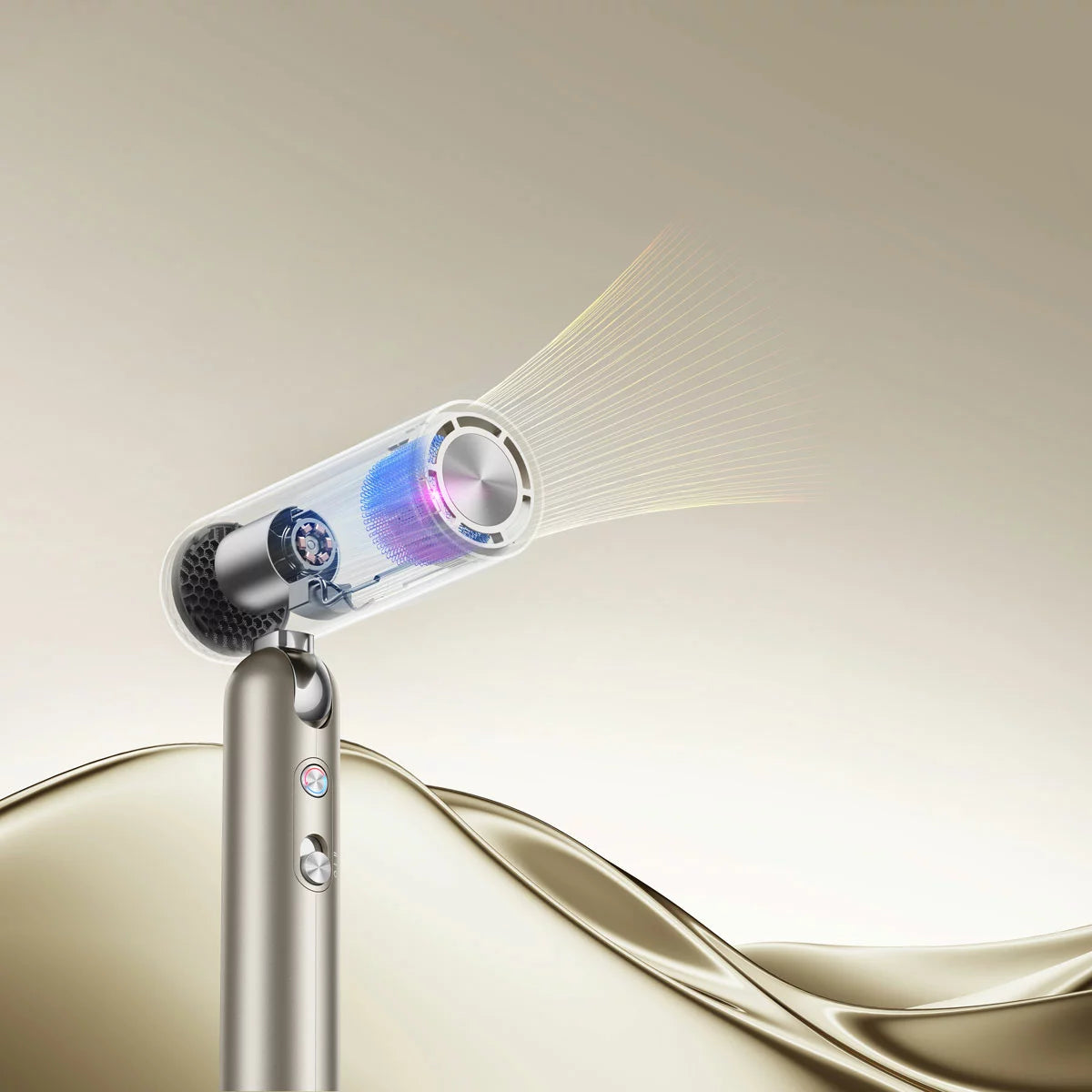 Dreame Pocket Neo Hair Dryer in Gold, view 8