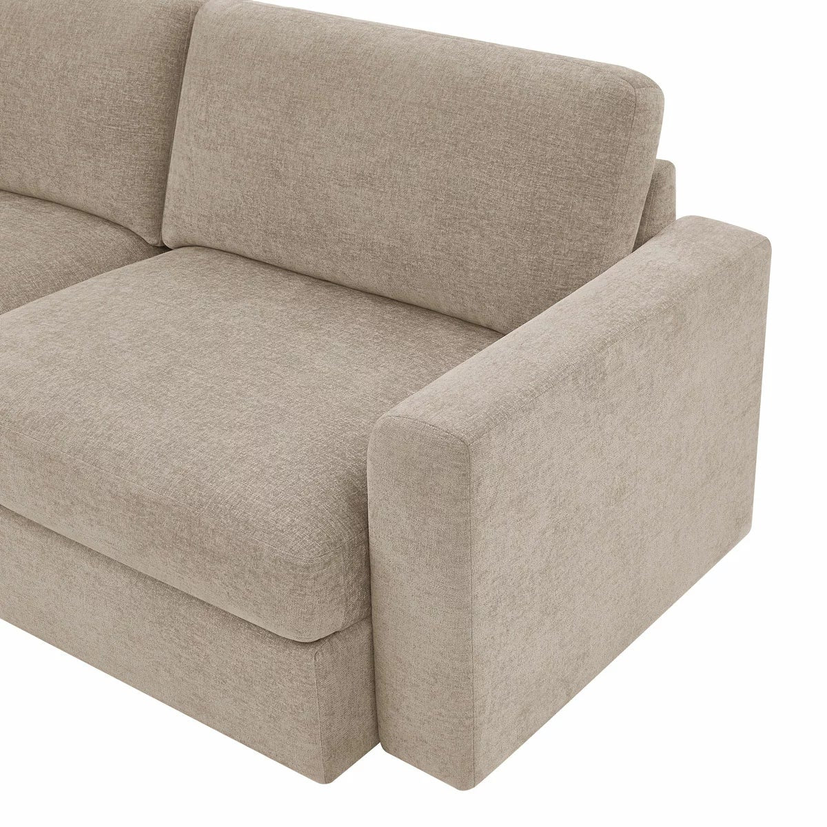 Broyhill Oswin Fabric Corner Sofa with Storage Ottoman, view 16