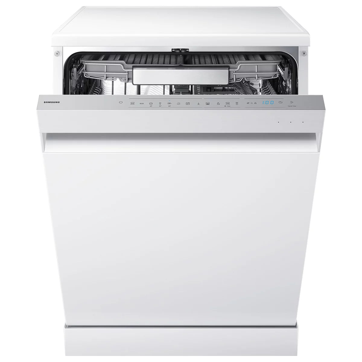 Samsung DW70H73YCFVU4 Series 7 Dishwasher, C Rated in White, view 2
