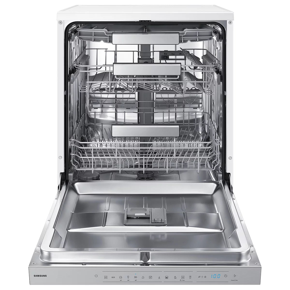 Samsung DW70H73YCFVU4 Series 7 Dishwasher, C Rated in White, view 3
