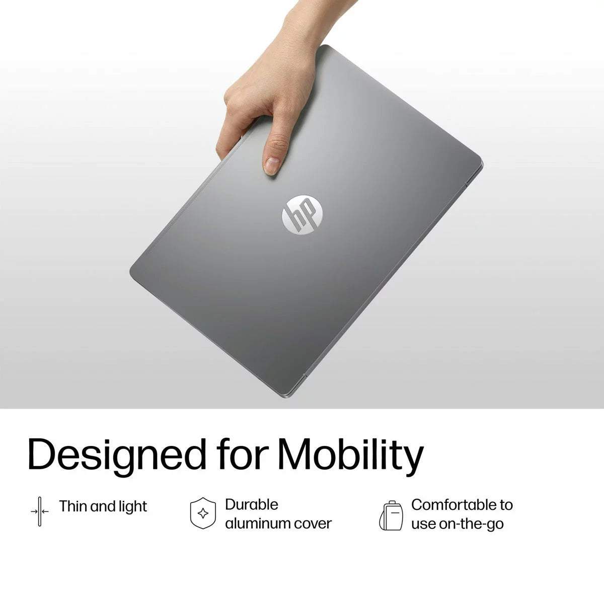 HP Omnibook 5, Copilot+ PC, Intel Core Ultra 7, 16GB RAM, 512GB SSD, 16 inch OLED Laptop, 16-bm0000nax, view 3