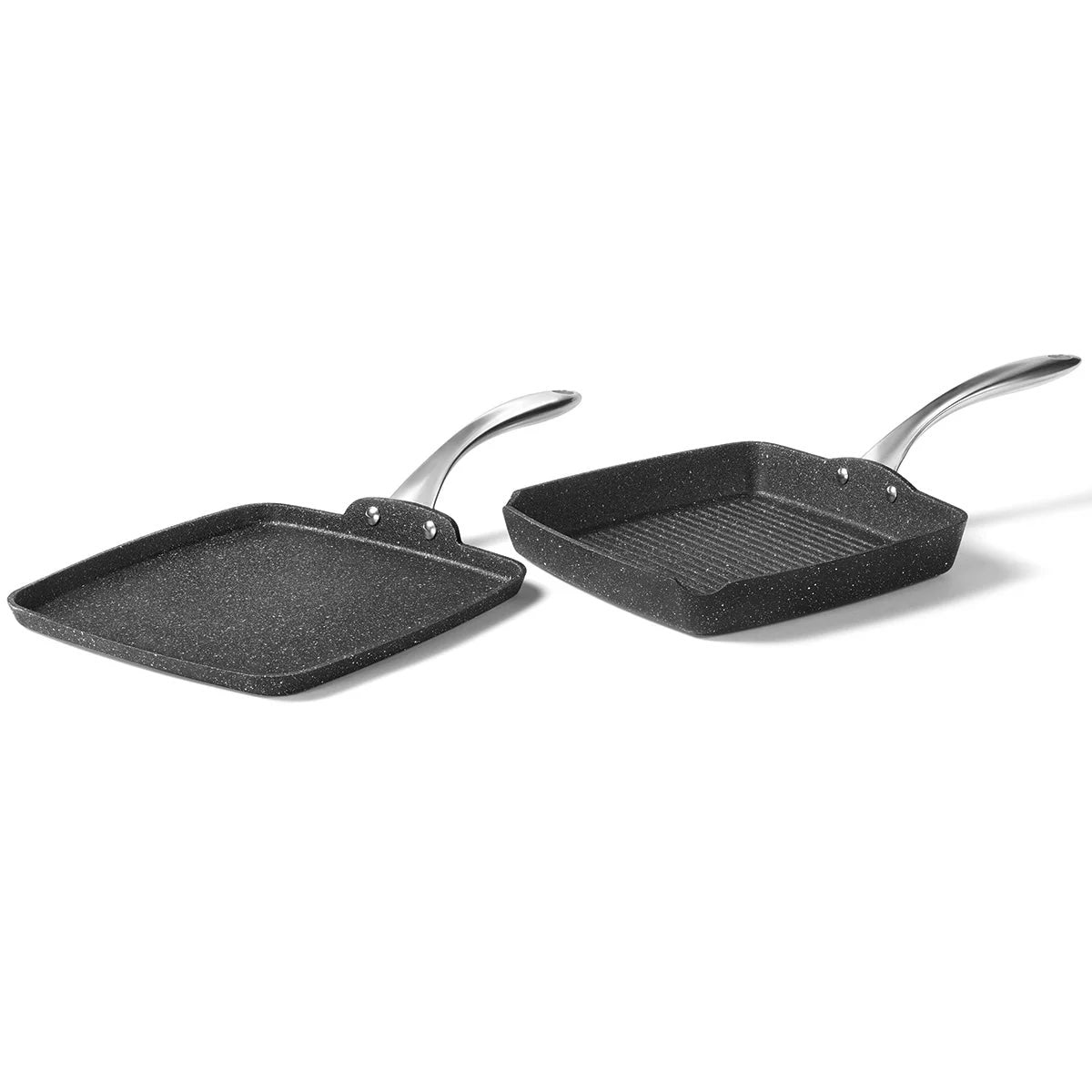 The Rock Grill Pan & Griddle Set, 2 Piece, view 3