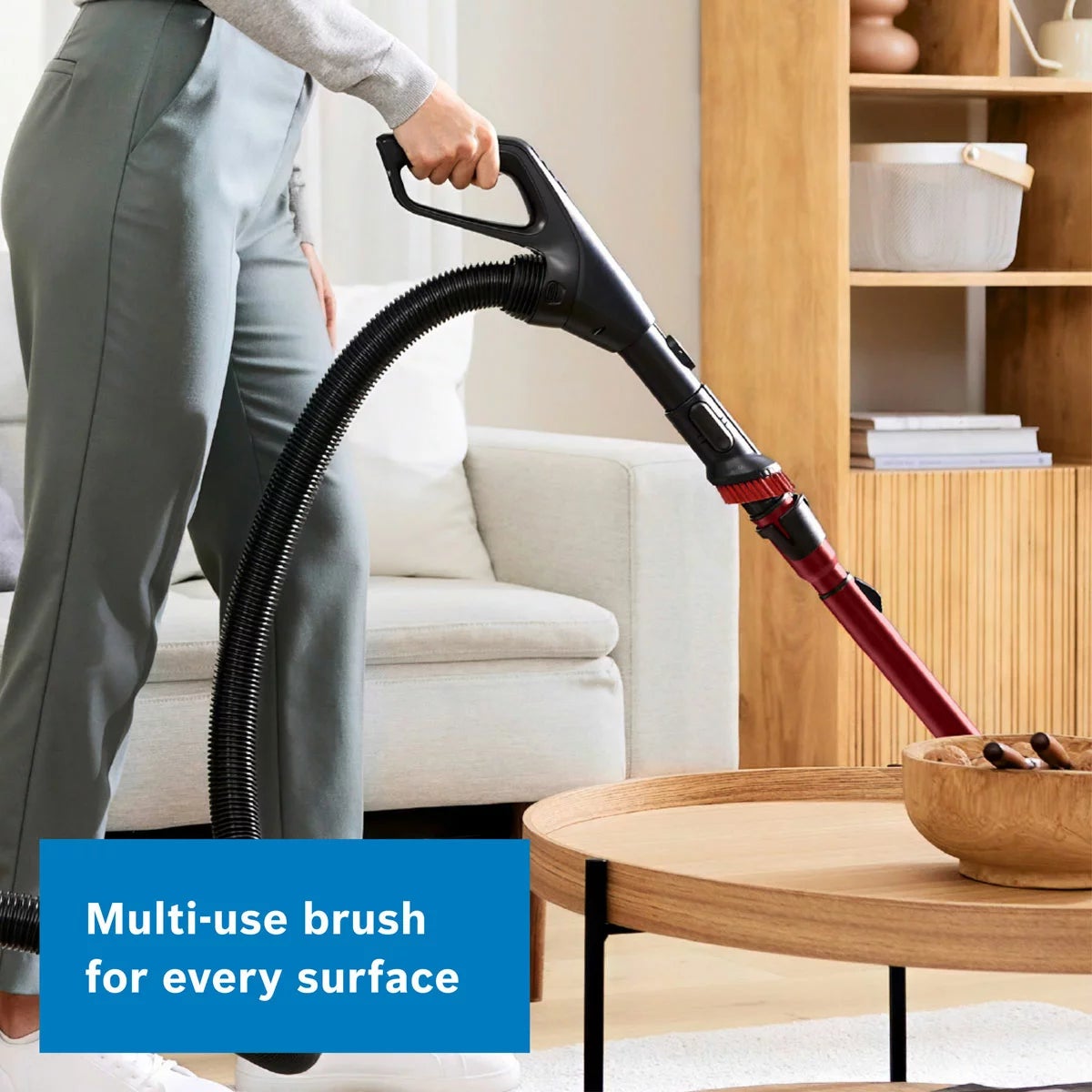 Bosch BGL6POWGB Series 6 Pro Power Bagged Cylinder Vacuum Cleaner in Black, view 7