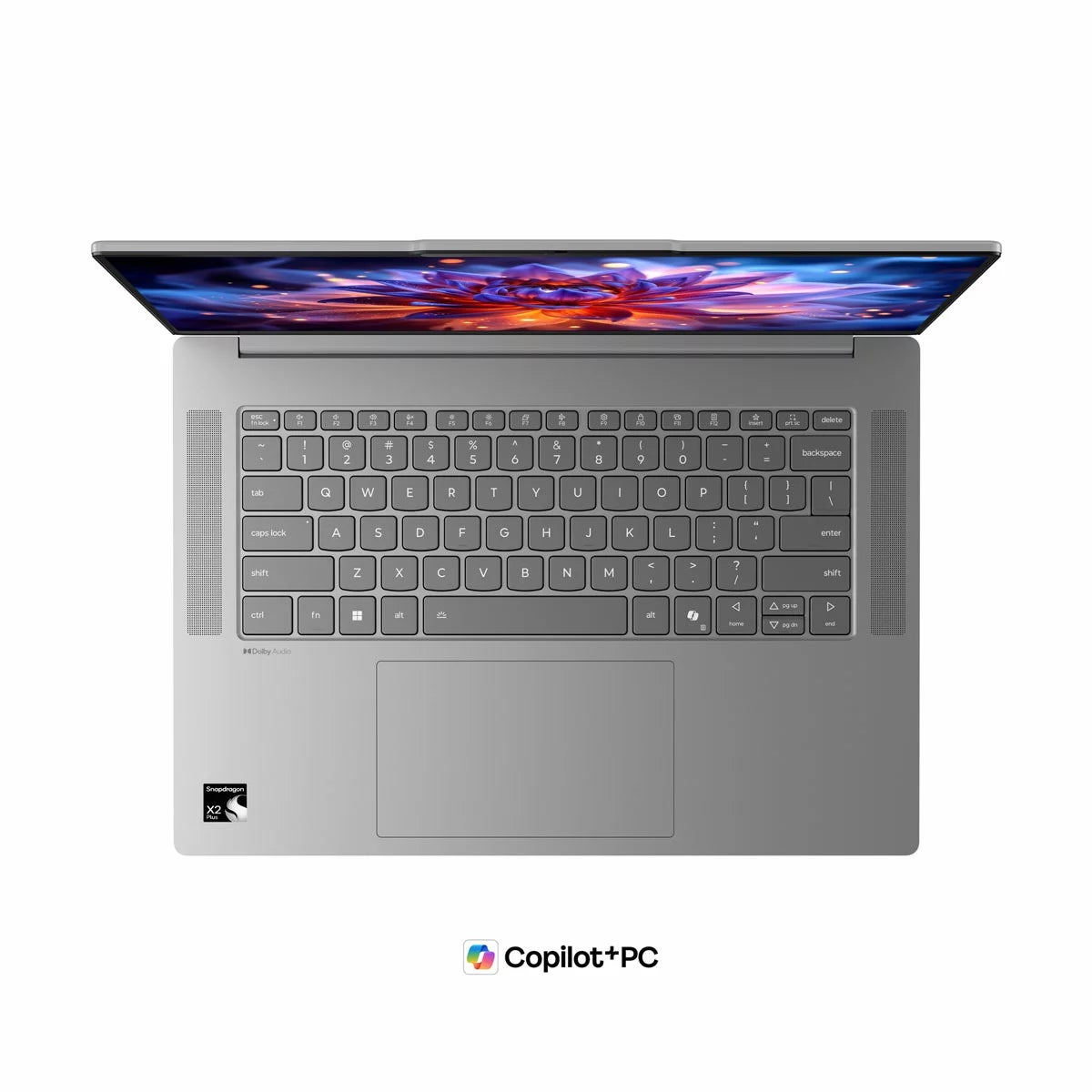 Lenovo IdeaPad Slim 5, Copilot+ PC, Snapdragon X2 Plus, 16GB RAM, 512GB SSD, 13.3 inch Laptop, 83RK000VUK, view 2