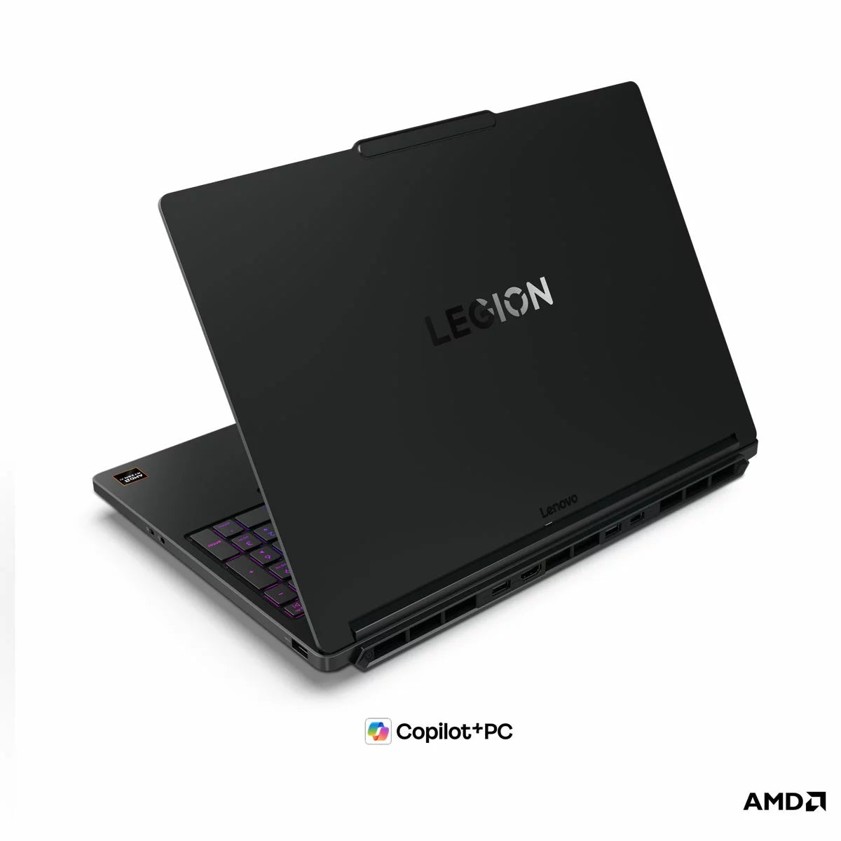 Lenovo Legion 5, Copilot+ PC, AMD Ryzen AI 7, 16GB RAM, 512GB SSD, NVIDIA GeForce RTX 5050, 15.3 Inch OLED Gaming Laptop, 83Q60059UK, view 2