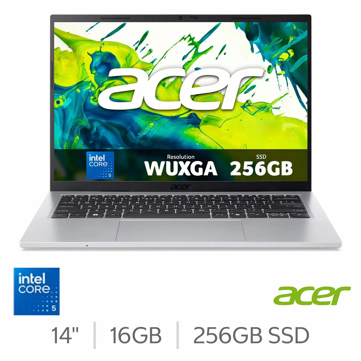Acer Aspire Go 14, Intel Core 5, 16GB RAM, 256GB SSD, 14 Inch Laptop, NX.JSBEK.00S